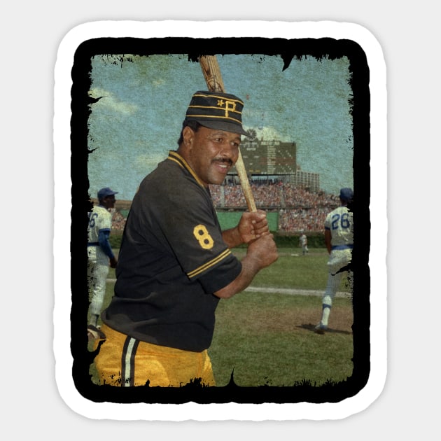 Willie Stargell - Pittsburgh Pirates, 1974 Sticker by SOEKAMPTI